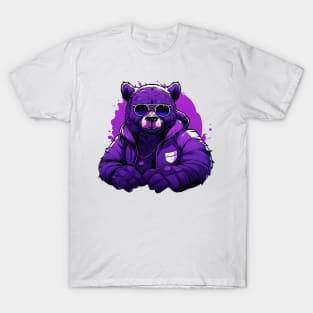 Cool Purple Bear T-Shirt